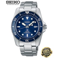 (Official Warranty) Seiko Prospex Diver Compact Solar Diver Scuba 200M Blue Dial Men Watch SNE585P1