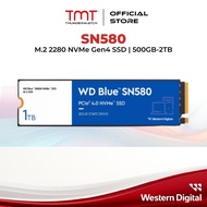 TMT Western Digital WD SN580 M.2 2280 PCIe NVMe Gen4 SSD (500GB/1TB/2TB)