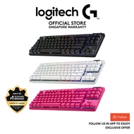 Logitech G Pro X TKL Lightspeed Wireless Bluetooth Gaming Keyboard, Up To 50 hrs Battery Life, Dual-