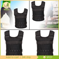 [Ihoce] Weighted Vest, Weighted Jacket, Breathable, Adjustable, Empty, Weighted Vest for Running, St