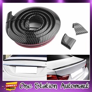 SAMURAI Carbon Spoiler Ducktail/Rear Rubber Bonnet/Roof/Trunk(2 edge clips) Saga BLM/FLX/16,Persona,