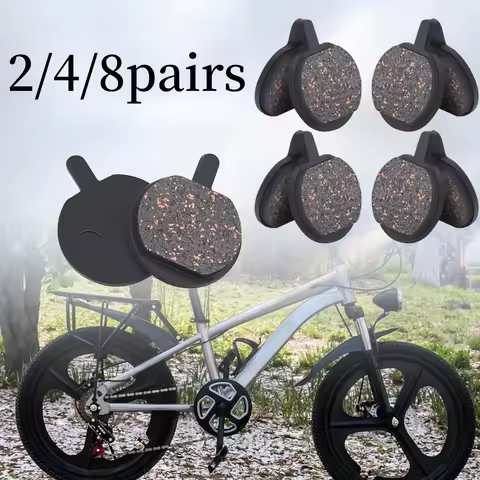 2/4/8Pairs Bicycle Brake Pads 11A Bicycle Disc Brake Pad Semi Metallic for M188 M208 M288 M308 M318 