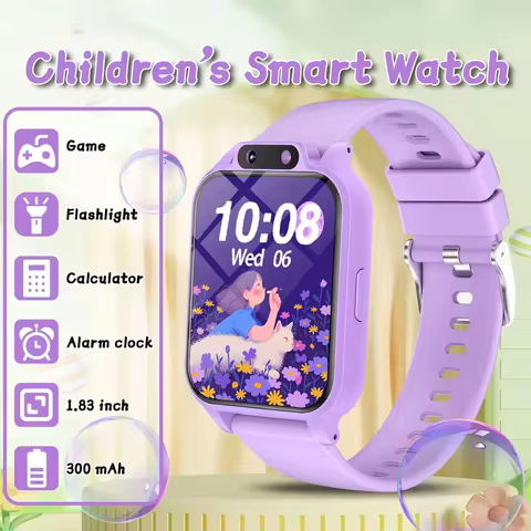 Smart Watch, New Children's Smart Watch, Upgrade Game's Smartwatch For Teenager & Kids, Support Alar
