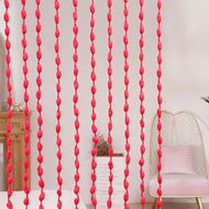 Tirai Manik Pembatas Ruang Untuk Pernikahan Feng Shui 2M Lebar 100Cm Modern Minimalis Cocok Untuk Ka