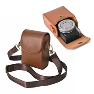 PU Leather Case Camera Bag Pouch For Canon PowerShot SX740HS SX730 SX720 SX710 SX700 G7X2 G7X3 G7X I