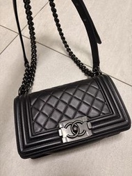 Chanel Boy 25 So Black