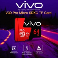 VIVO  128GB 256GB 512GB High Speed Memory Card Micro SD Card XC Microsd Mobile Surveillance Camera TF Card Mobile Flash Card Memory Card Class 10