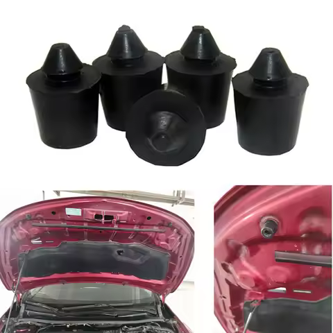 Newest 5pcs Car Bumper Hood Bonnet Pad Protector Rubber Buffer For Nissan Hood Buffer Protector High