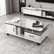 Tea Table Living Room Luxury Table Modern Household Small Apartment Coffee Table Light Coffee Table 