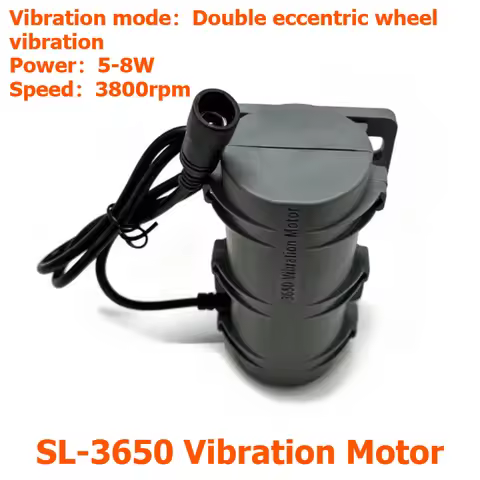 3650C Massage Vibrating Motor - Vibration Motor for Escape Room Games - Cinema Vibrating Seat Vibrat
