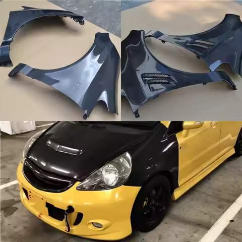 Carbon fiber Fender for Honda Fit GD3 modified Left right fender Car Accessories