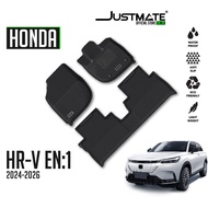 JUSTMATE HONDA พรมปูพื้นรถยนต์ HRV EN1 2024 - 2026