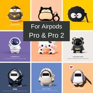 Airpod Pro & pro 2 Cartoon Case | Airpod pro 2 Cartoon Casing | pro 2nd generation Cartoon Cover