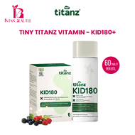 TINY TITANZ KID180+ / KID180 / IQ160 VITAMIN 60 TABLETS (untuk kesihatan mata tingkatkan daya ingata