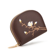 New Arrival Ladies Thickened Transparent Card Holder Large Capacity Multi-card ID Bag Shell Embroide