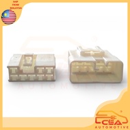 1PCS 8 PIN PROTON WIRA FIRE WALL CHASIS TO DASHBOARD SOCKET CONNECTOR FEMALE MALE 8pin Car Wire Conn