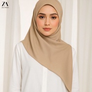ZOE ARISAH TUDUNG BAWAL COTTON 2025 PLAIN Bidang 45 Tudung Plain Senang Bentuk Flowy ZAFIRA Cotton V