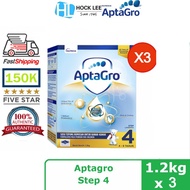 AptaGro Growing Up Formula Step 4 1.2kg x 3