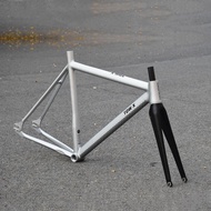 2021 New Style Fixie Bike Frame Single Speed Fixed Gear Track Bicycle Frame For V Brakes Carbon Fibe