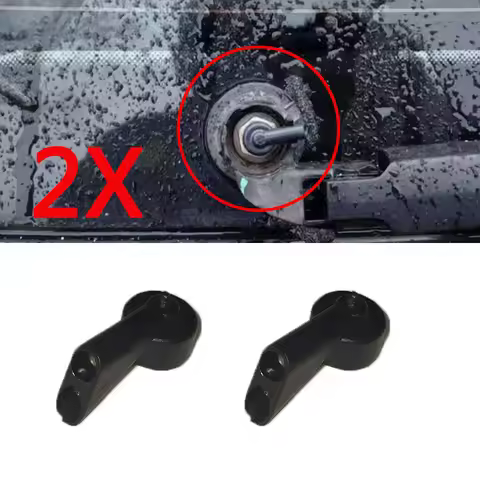 2X Wiper Windscreen Wiper Arm Nut Cap Cover Washer Nozzle Jet Set For Audi A1 Sportback A3 8P 8V A4 