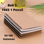 Notebook Buku Tulis Buku Diary Gambar Skerta Anime Buku Agenda Catatan Sketchbook 50 Lembar Drawing