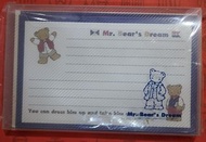 絕版 Sanrio Mr Bear's Dream Letter Set