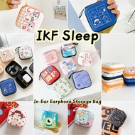 【超值】For IKF Sleep In-Ear Earphone Creative Cartoon USB Cable Storage Bag