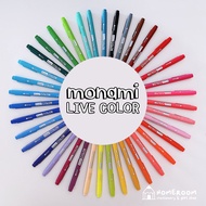 Monami | ปากกาสีน้ำ 2 หัว รุ่น Live Color