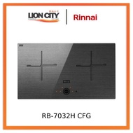 Rinnai 2 zone induction hob (70cm) Schott Ceran Fine Print Glass (Grey)