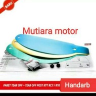 Tear off for kyt vendeta 2 kyt r10 kyt rc7 kyt k2rider kyt v2r nds victory