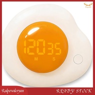 (Stock) Egg Timer Magnetic Kitchen Timer Large LED Display Preset Buttons (8 Min Soft Boiled) Easy M
