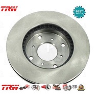 TRW Front Brake Disc 1 Pair/2 Pieces HONDA ACCORD gen 6 Cobra Year 1998-2002 DF 7007 Size 260 mm Thi