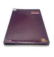 แฟ้มเสนอเซ็นต์ หลากสี ขนาด A4F4 ตราขวาน ปกด้านหน้าเจาะช่องสำหรับใส่หัวข้อ