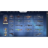 Valorant Acc - TTS RM1125 (Recon Balisong, Prime Vandal, Glitchpop Vandal, Spectrum Phantom...)