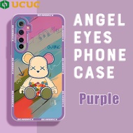 เคส UCUC สำหรับ Realme 6 Realme 6i Realme 6 Pro Realme 7 5G Realme7 5G Realme6 Realme6i Realme6pro เคสมือถือการ์ตูน "XX" เคสนิ่มรูปหมี