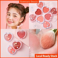 NEW LAMEILA LOVE HEART SHAPE POWDER CAKE BLUSHER 💓💓💓 5107-2.3G