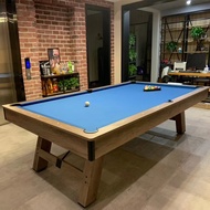 【APS】Pool Table 7ft 8ft 9ft 3in1Meja Pool pingpong table meeting desk American Billiard home use sno