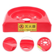 Plastic Fire Extinguisher Base Floor Fire Extinguisher Holder Powder Fire Extinguisher Bracket