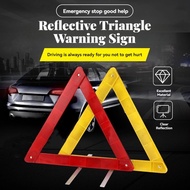 Car Emergency Warning Triangle Triangle Warning Device High Visibility Reflective Car Safety Emergen