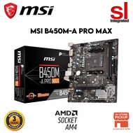 MSI B450M-A PRO MAX II AMD AM4 DDR4 Motherboard +AMD Processor Combo