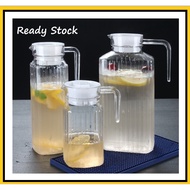Glass Water jug Juice Jug with Plastic Cap