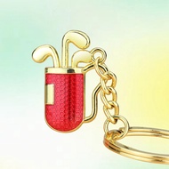 Golf Club Keychain D Three-Dimensional Simulation Golf Club Keyring Golf Club Gift 11.26