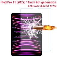 Tempered Glass For iPad Pro 11 inch 2022 4th Gen A2435 A2759 A2761 A2762 Screen Protector For iPad Pro 11 Protective Film