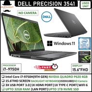 Dell Gaming Laptop Precision/Latitude 5401/5411/3541/5420/5560 Core i9/i7 15.6"inch FHD Window 11 Pr