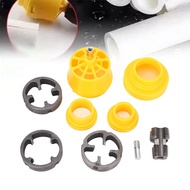[kats] PVC Pipe Threader Kit 1/2in 3/4in 1in Sizes Electric Drill Compatible PVC Pipe Threading Tool