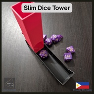 Slim Dice Tower | Compact Rectangle Dice Roller for DnD & Games