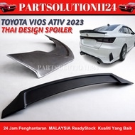TOYOTA VIOS GEN 4/ATIV / AC100 / NGC102 THAI  FIBER  SPOILER DUCKTAIL