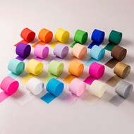 PartyMaster crepe Paper Roll/Paper Streamer crepe Paper Decorative crepe Paper