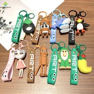 LFINDS Brainrot Animals Keychains, Abstract Design Hanging Italian Brainrot Keychain, Cute Shimpanzi