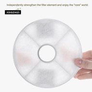 Pet Activated Carbon Filter for Cat Water Drinking Fountain Round Filter Replacement Cat Dog Water